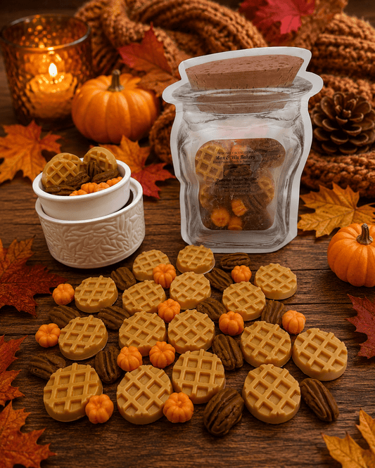 Pumpkin Pecan Waffles Wax Melts. 6 Ounce/Soy Wax Melts - Tiny Tots Boutique