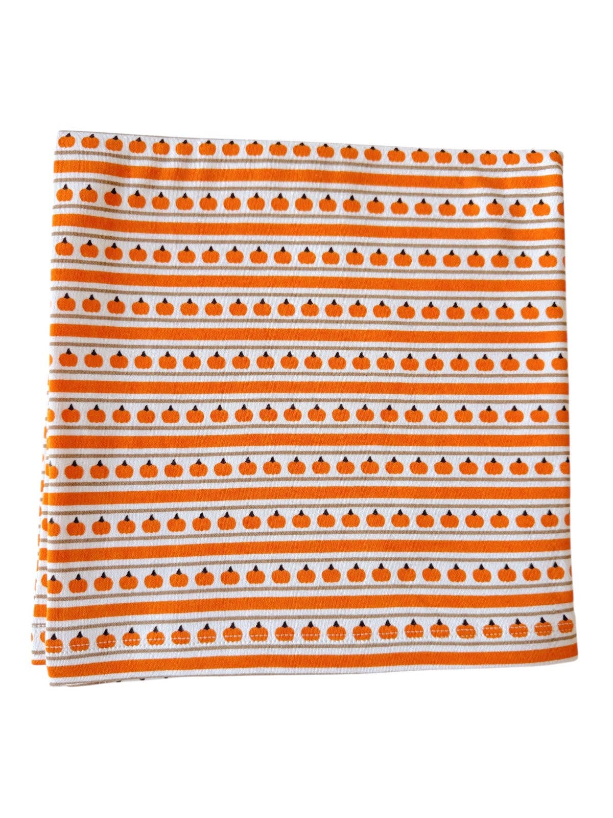 Pumpkin Stripe / Organic Swaddle - Tiny Tots Boutique