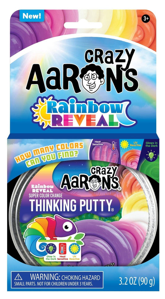 Rainbow Reveal - Full Size 4" Thinking Putty Tin - Tiny Tots Boutique