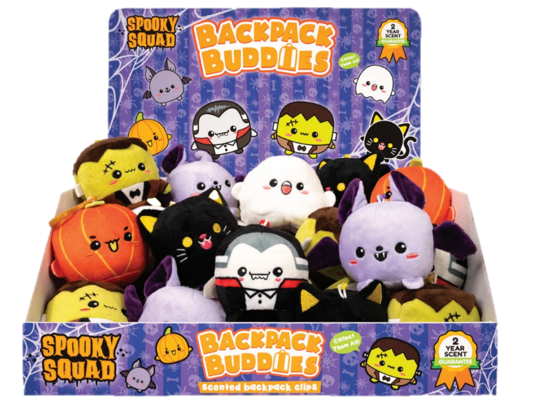 Scented Halloween Kids Backpack Keychain - Tiny Tots Boutique