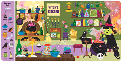 Search & Find Halloween Fun (6 - Button Sound Book) - Tiny Tots Boutique