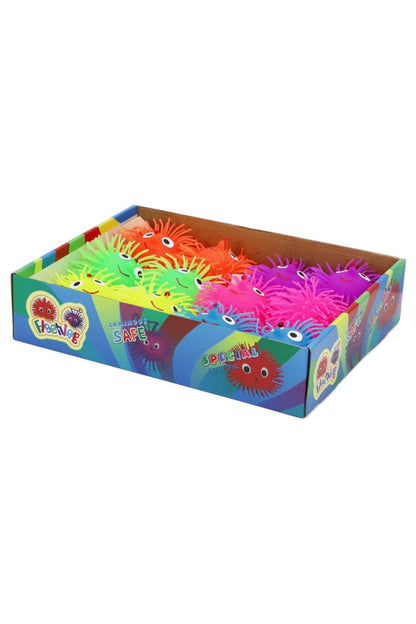 Smiley Puffer Led Light - up Squishy Ball - 3.5 Inch - Tiny Tots Boutique