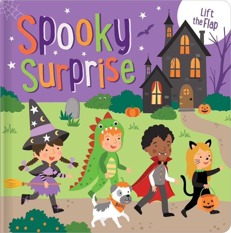 Spooky Surprise: Lift - the - Flap Board Book by - Tiny Tots Boutique