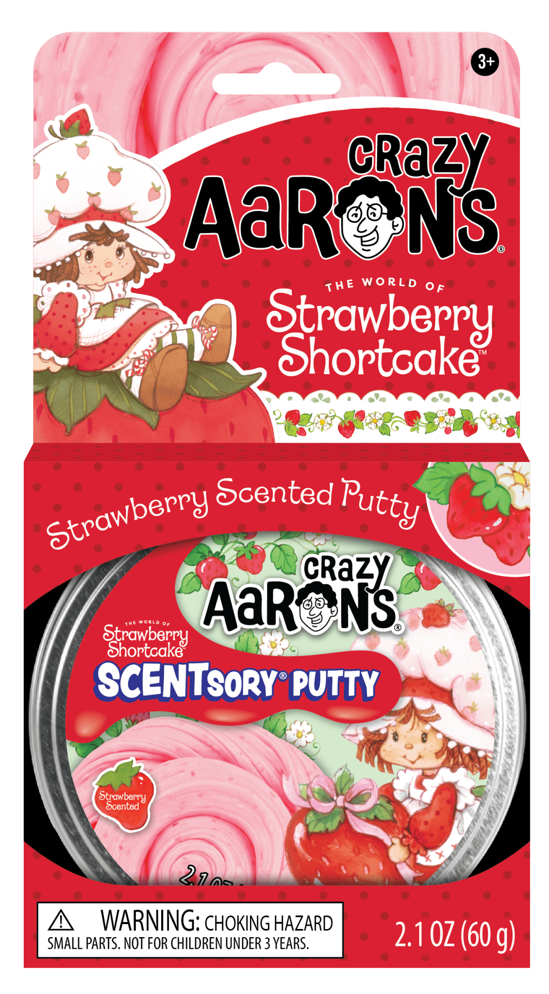 Strawberry Shortcake Full Size 4" Scentsory Tin - Tiny Tots Boutique