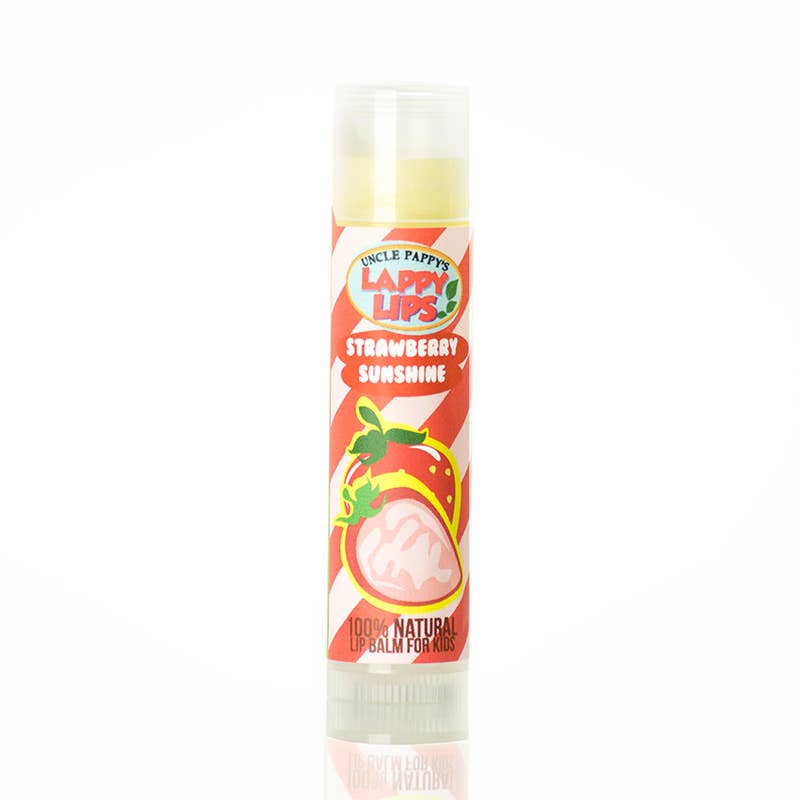 Strawberry Sunshine - Lappy Lips - Kids lip Balm - Tiny Tots Boutique