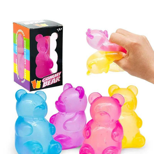 Sugar Squeeze Squishy – Gummy Bear Stress Toy - Tiny Tots Boutique