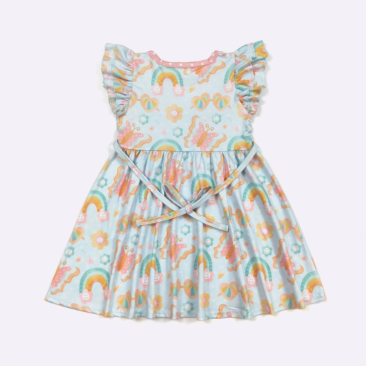 Summer Sky Girls Dress - Tiny Tots Boutique