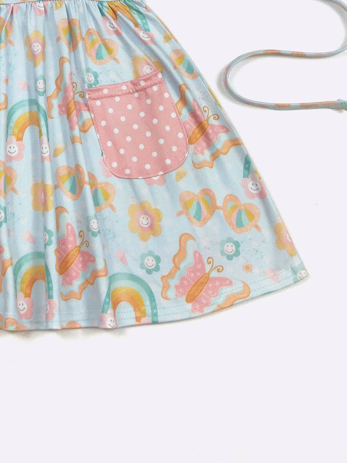 Summer Sky Girls Dress - Tiny Tots Boutique