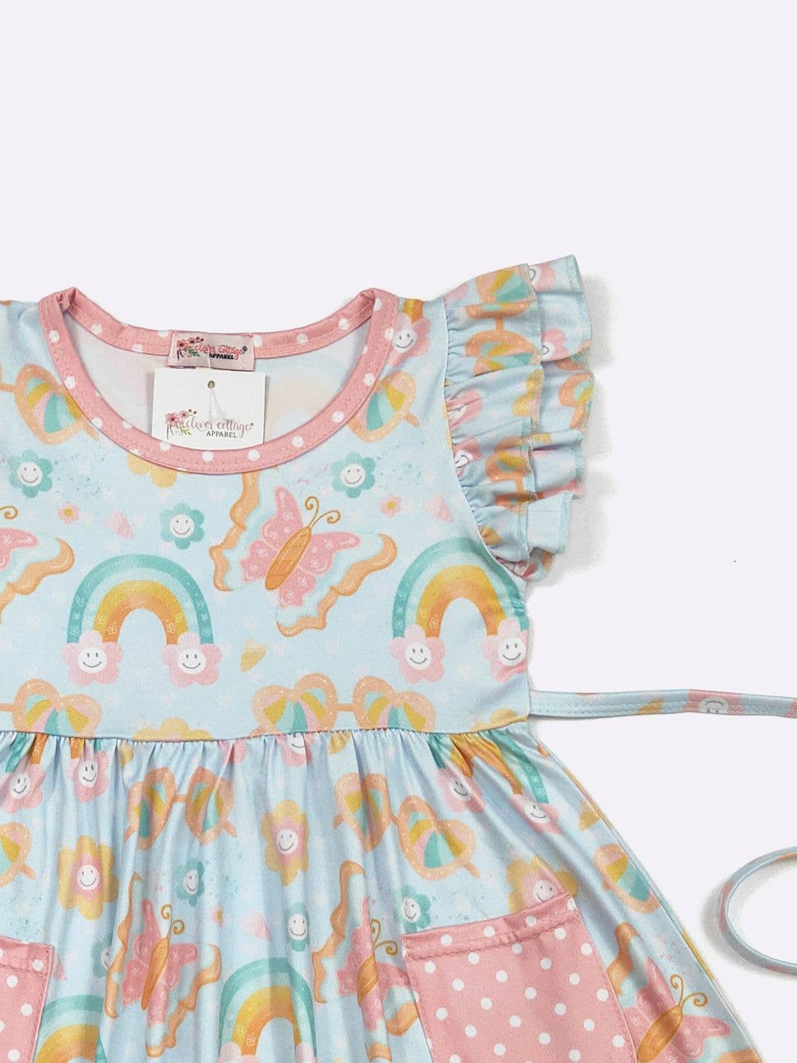 Summer Sky Girls Dress - Tiny Tots Boutique