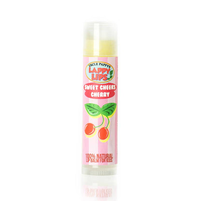Sweet Cheeks Cherry - Lappy Lips - Kids lip Balm - Tiny Tots Boutique
