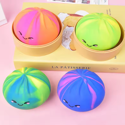 Tie - Dye Dumpling Squishies – Viral Stress Relief Toys - Tiny Tots Boutique