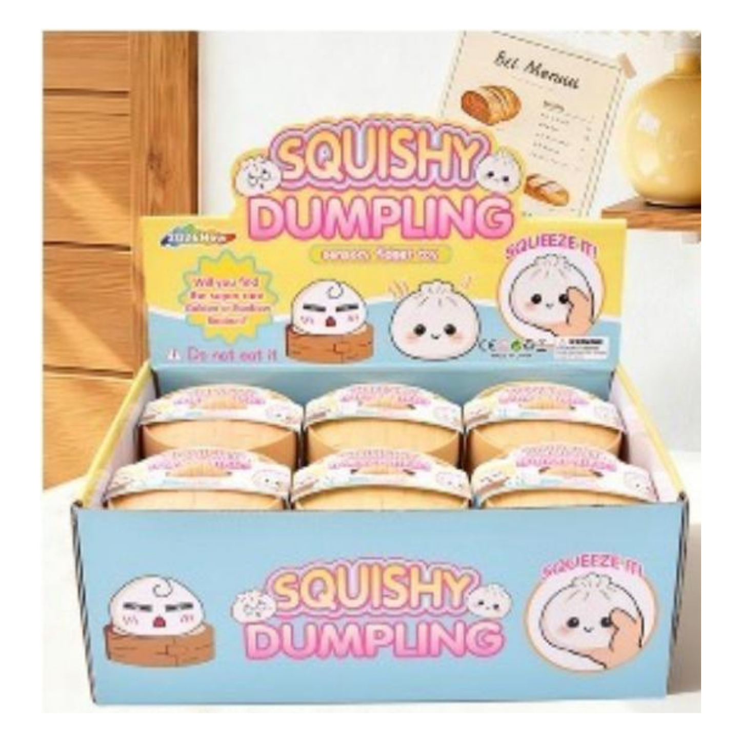 Tie - Dye Dumpling Squishies – Viral Stress Relief Toys - Tiny Tots Boutique