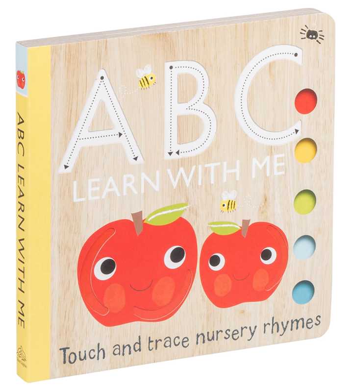 Touch and Trace: ABC Learn with Me! by Editors of Silver Dolphin Books - Tiny Tots Boutique