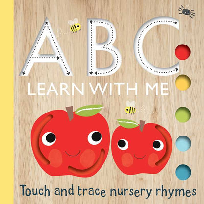 Touch and Trace: ABC Learn with Me! by Editors of Silver Dolphin Books - Tiny Tots Boutique