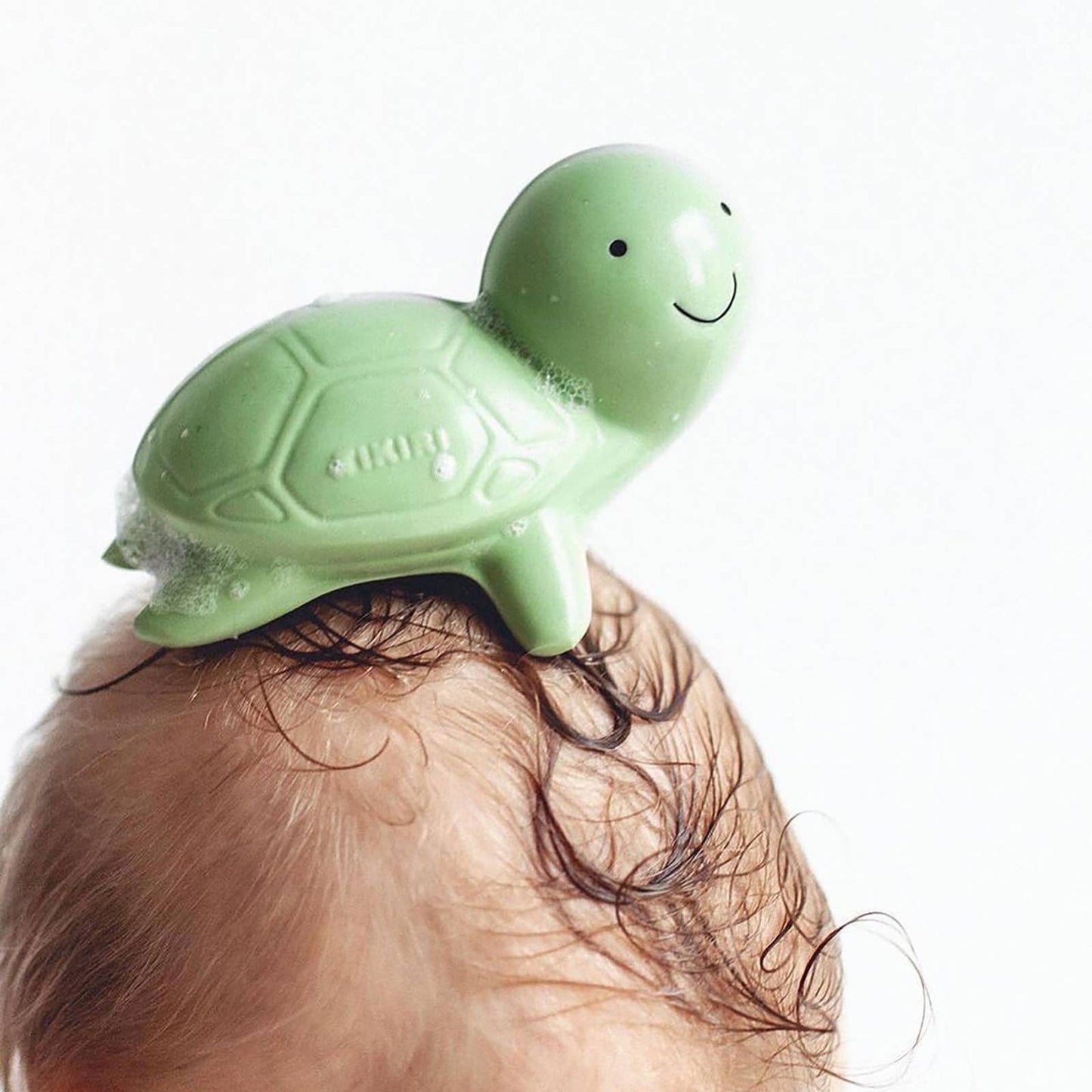 Turtle Natural Organic Rubber Teether, Rattle & Bath Toy - Tiny Tots Boutique