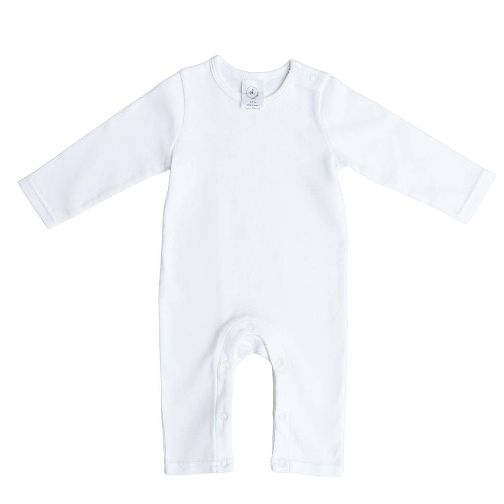 Unisex Long Sleeve Romper - Tiny Tots Boutique