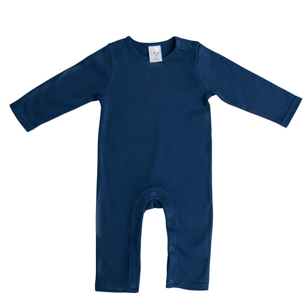 Unisex Long Sleeve Romper - Tiny Tots Boutique
