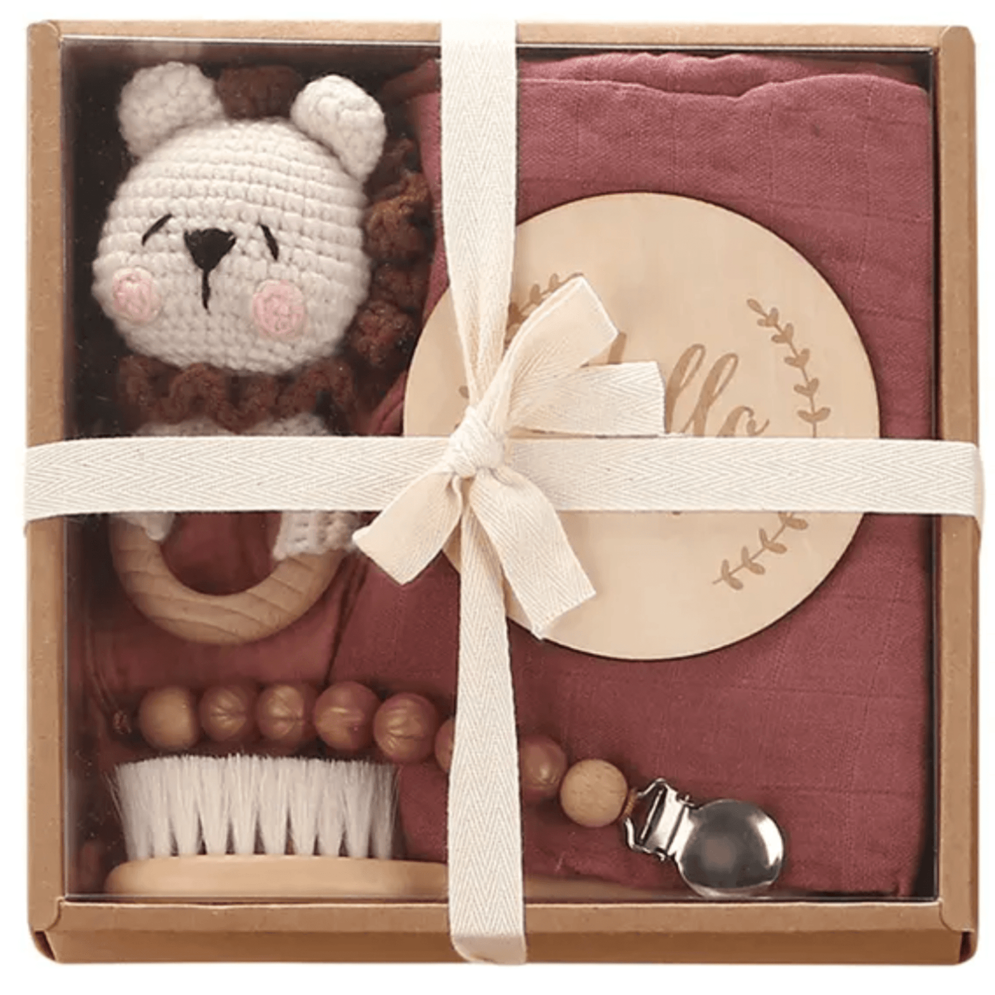 Welcome Baby Gift Box - Charming 6 - Piece Set for Newborns - Tiny Tots Boutique