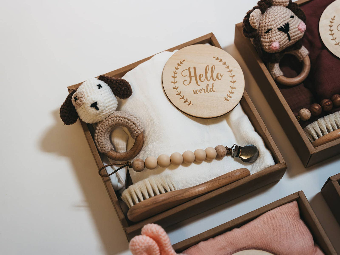 Welcome Baby Gift Box - Charming 6 - Piece Set for Newborns - Tiny Tots Boutique