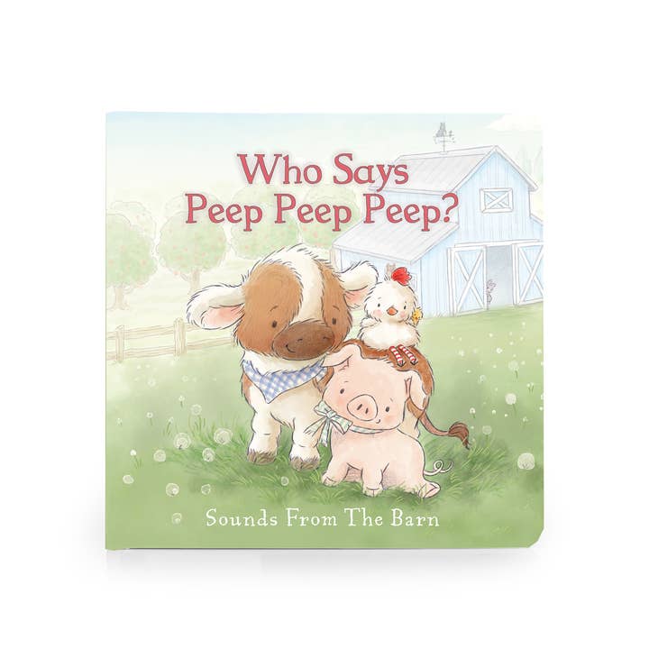 Who Says Peep Peep Board Book - Tiny Tots Boutique