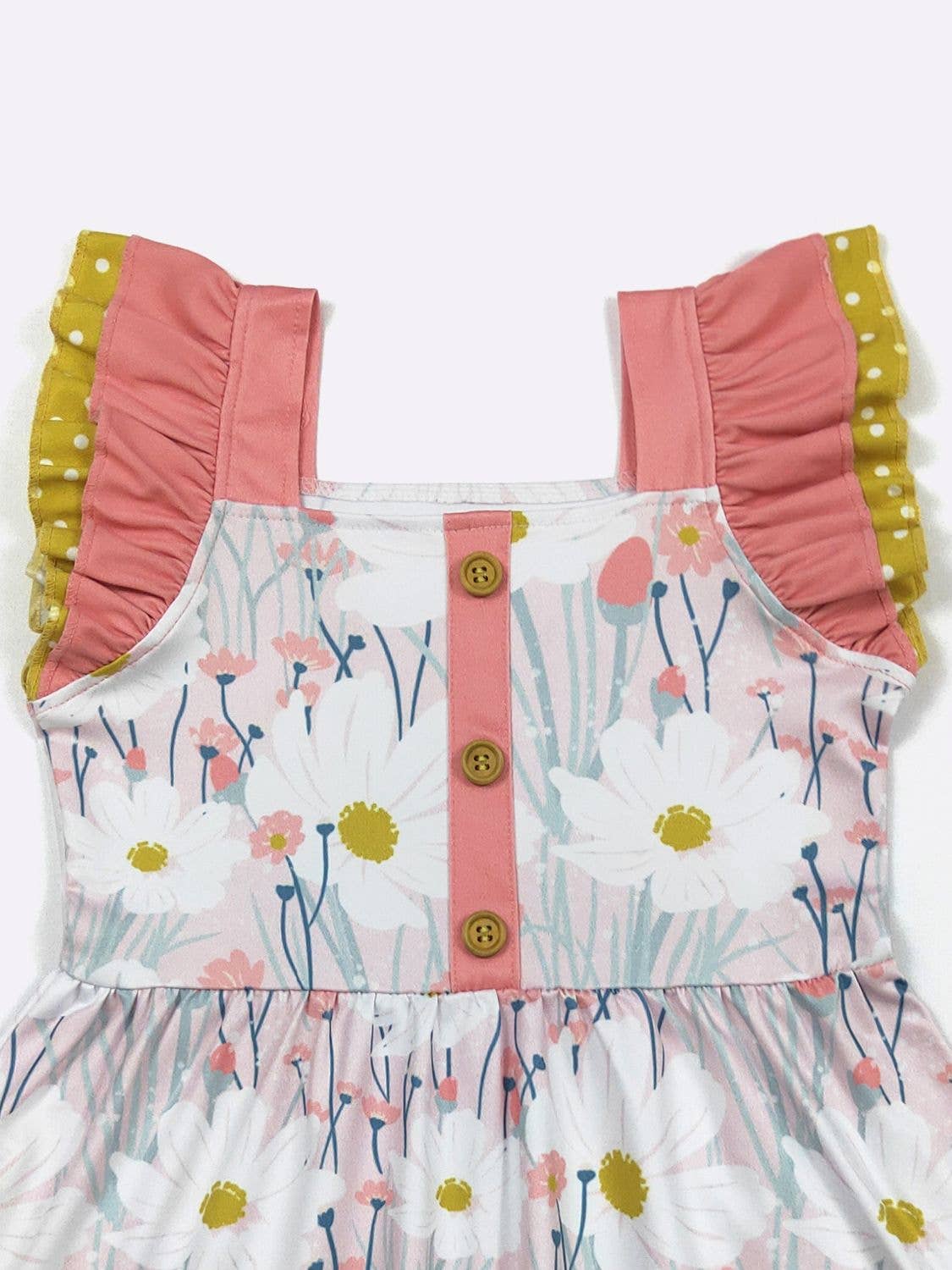 Wild Daisy Girls Dress - Tiny Tots Boutique